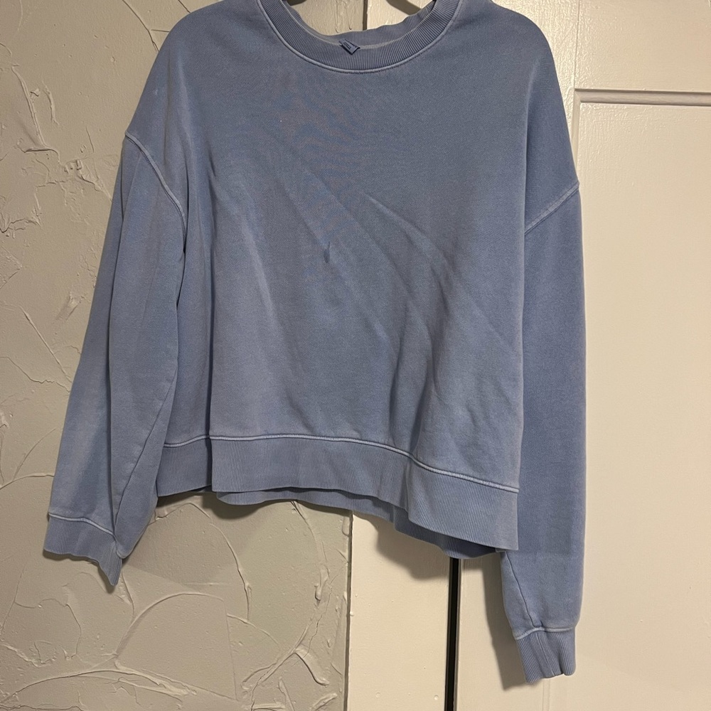 Blue Crewneck Sweatshirt